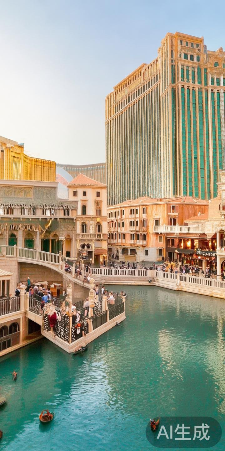 探索澳门威尼斯人酒店内威尼斯河：感受水城风情与奢华体验之旅