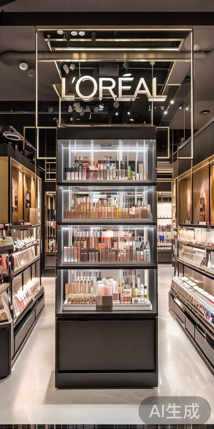 在中欧莱雅品牌店，购物的不仅仅是商品，更是一场感官